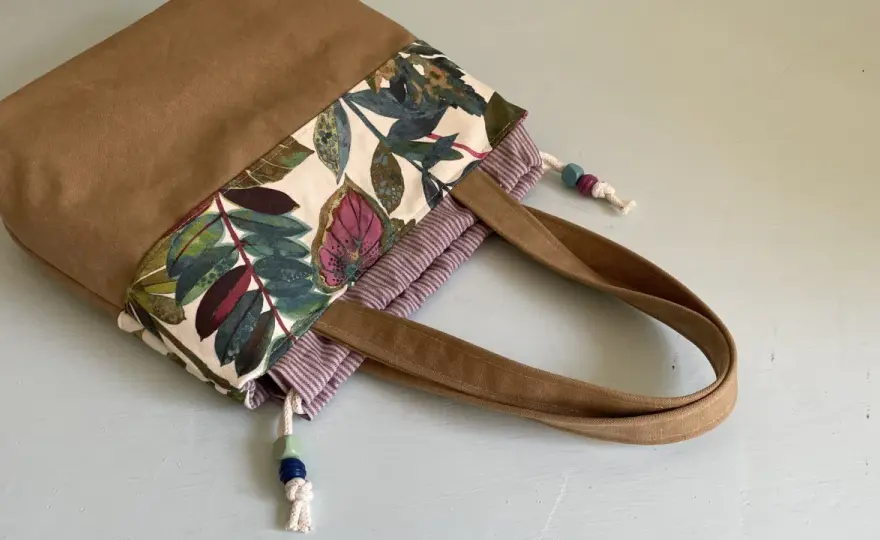 Tasche mit Boden nähen - Kostenloses Schnittmuster & Tipps
