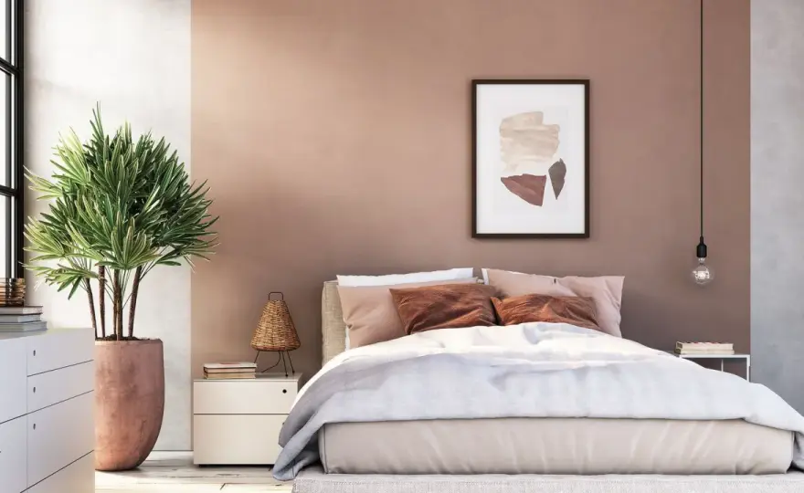 Warme Wandfarben Schlafzimmer - So wird es gemütlich!