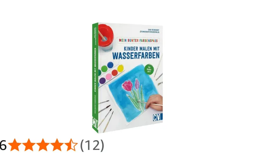 Wasserfarben für Kinder - Einfache Ideen & Tipps für Malspaß