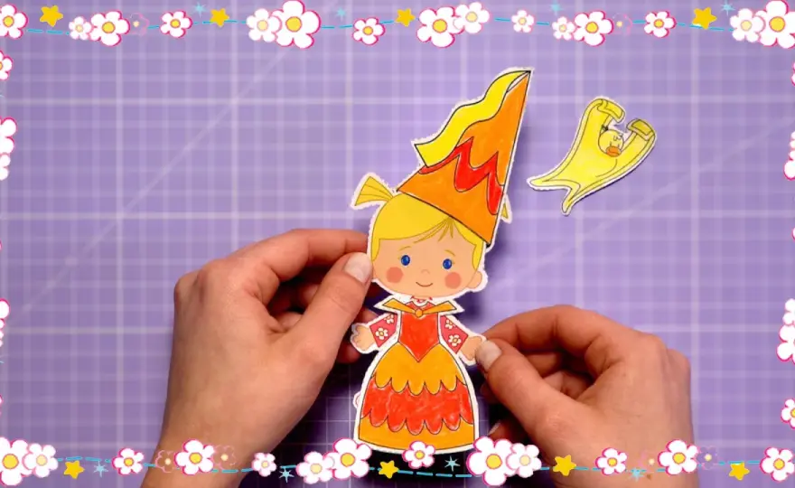 Papierpuppe basteln: So wird sie stabil & macht Spaß