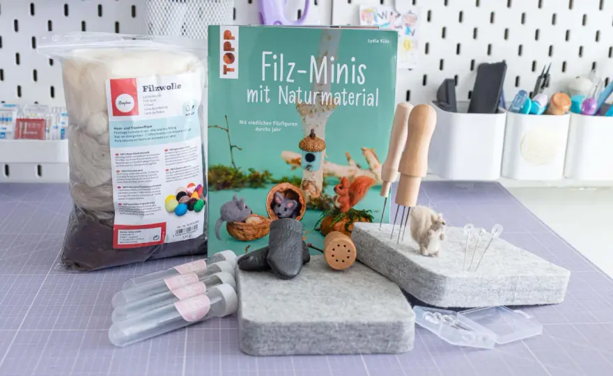 Filzen lernen - Techniken, Material & Projekte für Einsteiger