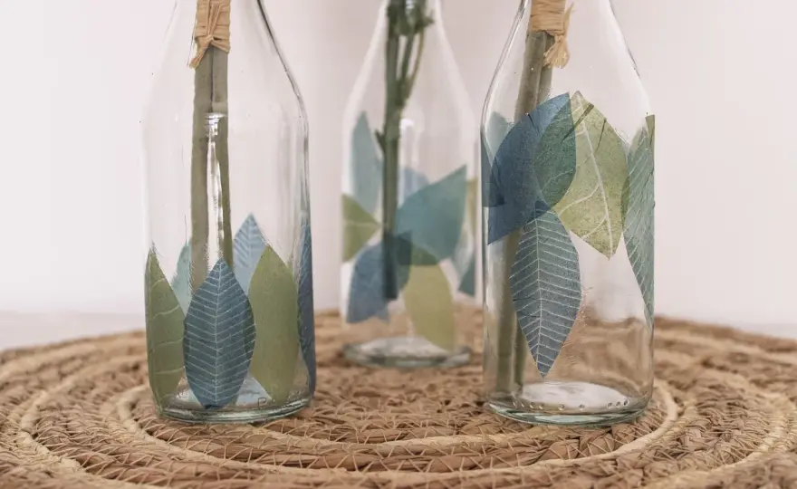 Serviettentechnik: Einfache Deko-Ideen für Glas, Holz & mehr